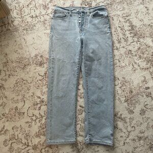 Levi's Wedgie Straight Jeans | High Rise Button Fly | size 27